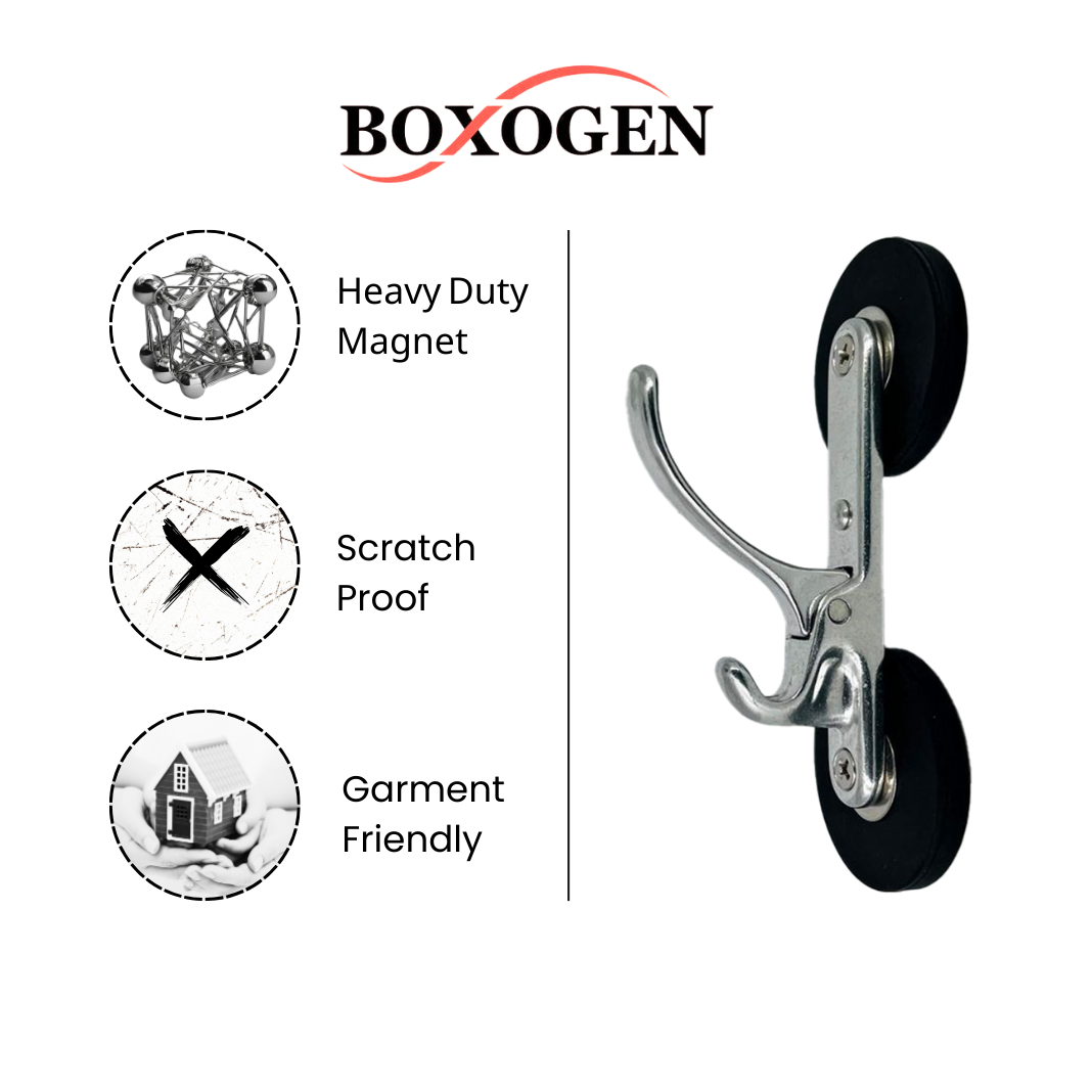 Collapsible Magnetic Hook/Hanger | Pack of 4