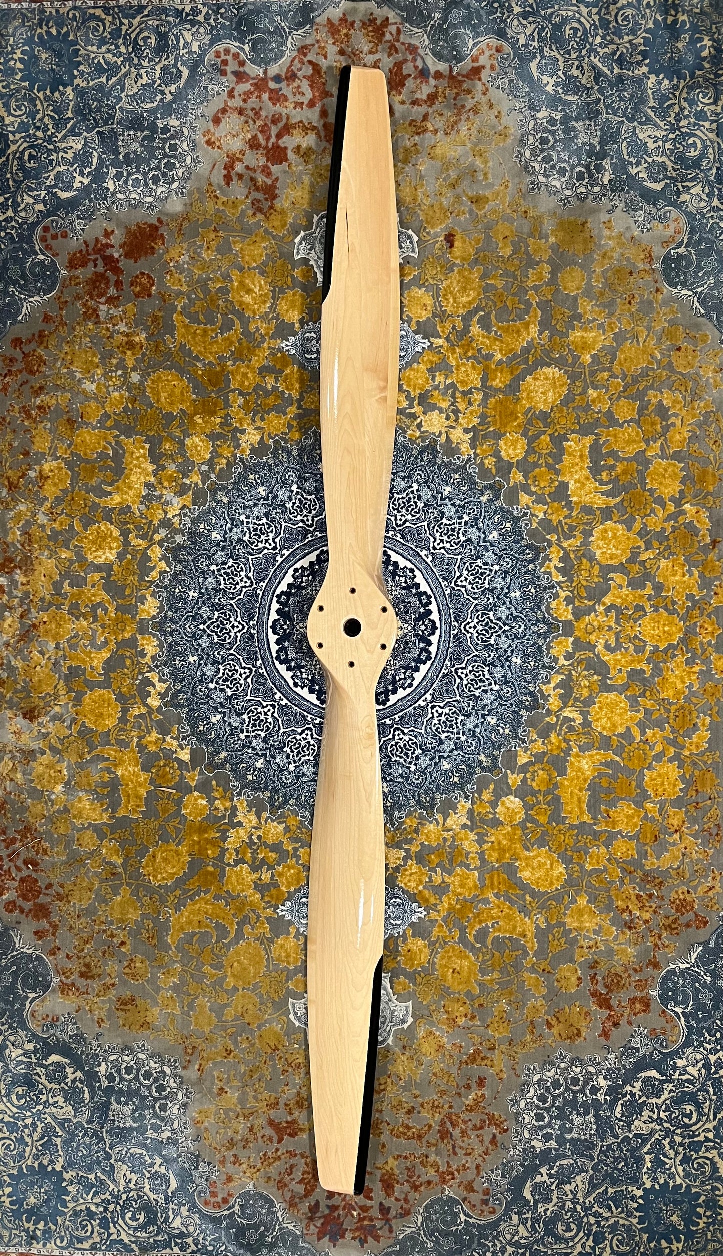 Aviation Propeller Decor — Maple Wood, 62" (Not for Flight)