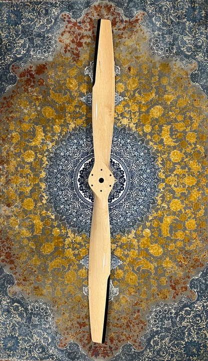 Aviation Propeller Decor — Maple Wood, 62" (Not for Flight)