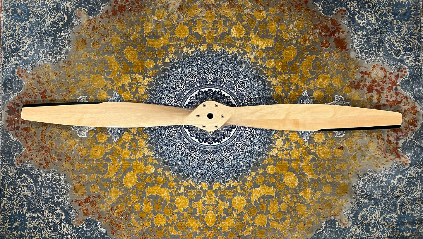 Aviation Propeller Decor — Maple Wood, 62" (Not for Flight)