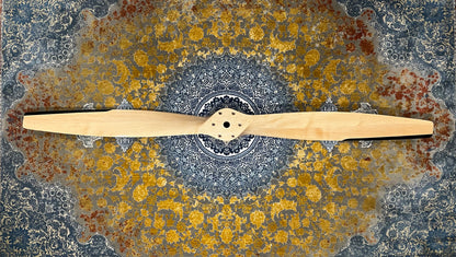Aviation Propeller Decor — Maple Wood, 62" (Not for Flight)