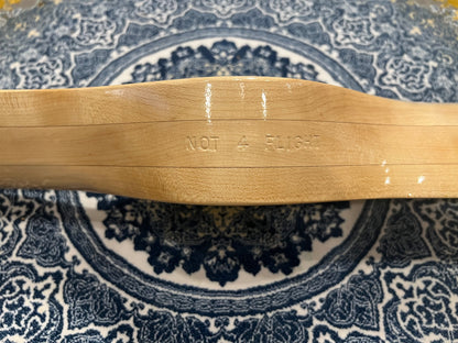 Aviation Propeller Decor — Maple Wood, 62" (Not for Flight)