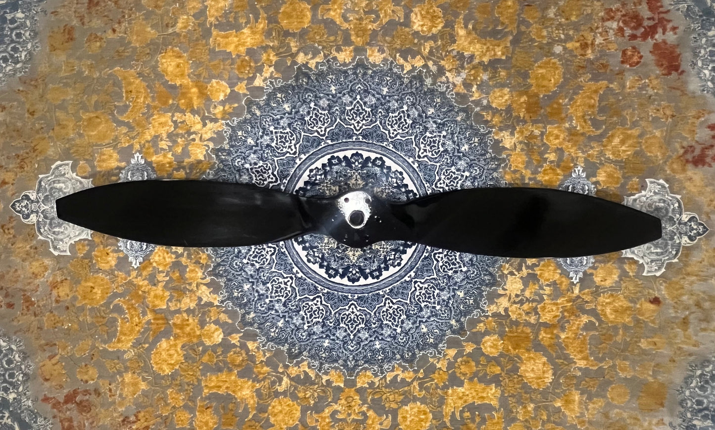 Aviation Propeller for Display and Decor — 42" Black — Made in Canada (Not for Flight)