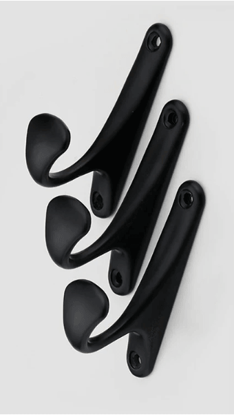 25 Garment Friendly Metal Hooks