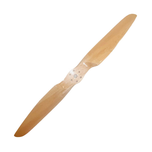 47-inch maple wooden aviation propeller on white background